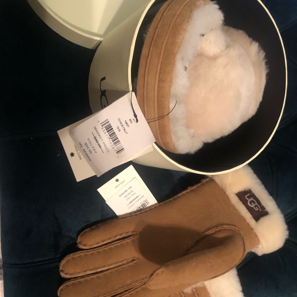 Ugg ear muffs and gloves